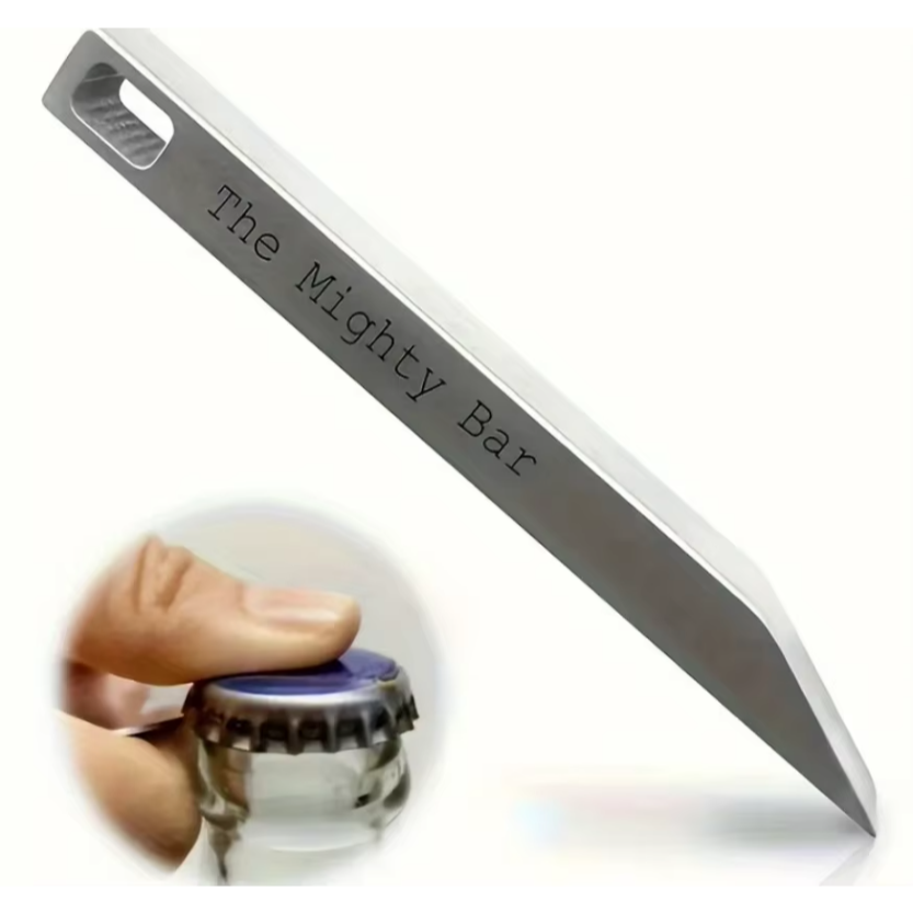 Everyday Carry (Edc) Knife - Mighty Bar zakmes & flesopener -