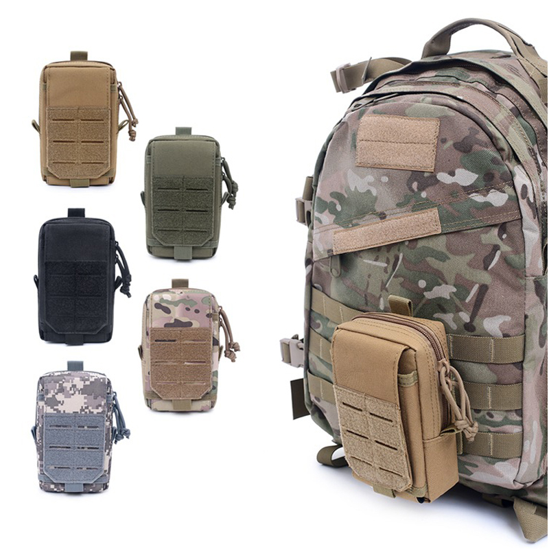 Edc Carry Backpack - ‌ Rugzakbevestigingspakket Tactisch EDC-heuptasje Molle-telefoonzakje Organizer