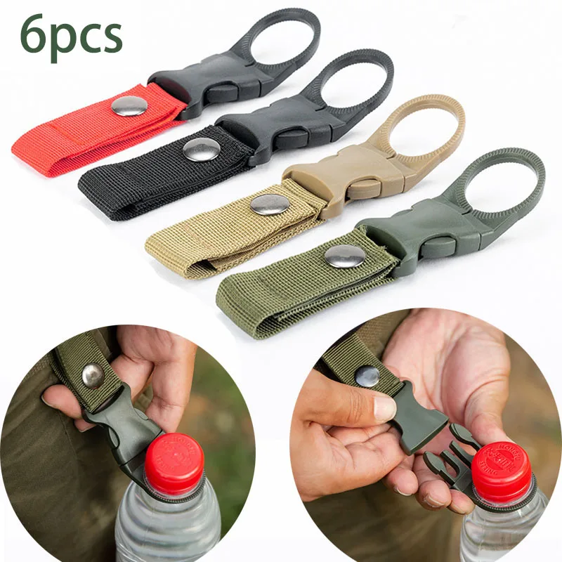 Edc Carry Kit - 6 stks Camping Singels Gesp Haak