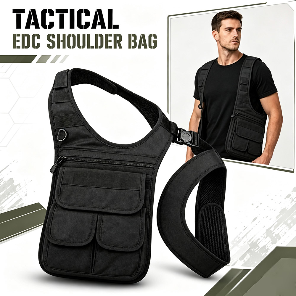 Edc Concealed Carry - Tactische verborgen onderarm gereedschapstas MOLLE Mult-Pocket