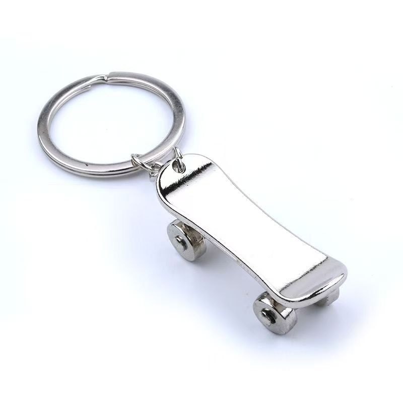 Edc Carry Kit - Creatieve Vinger-Skateboard Sleutelhanger Rugzakhanger Sleutelring EDC
