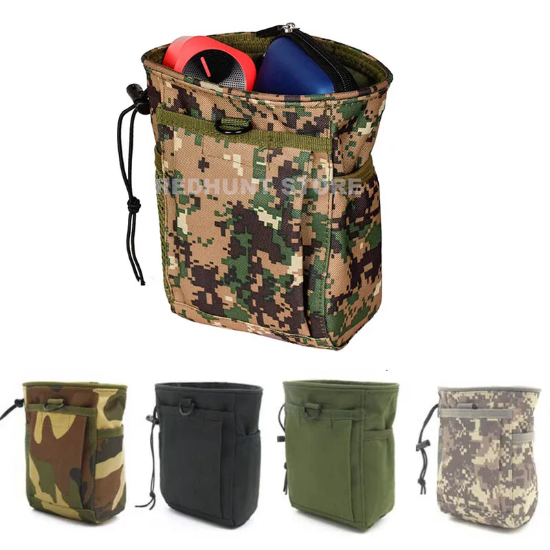 Edc Carry Case - Tactische Molle Trekkoord Tijdschrift Dump Pouch