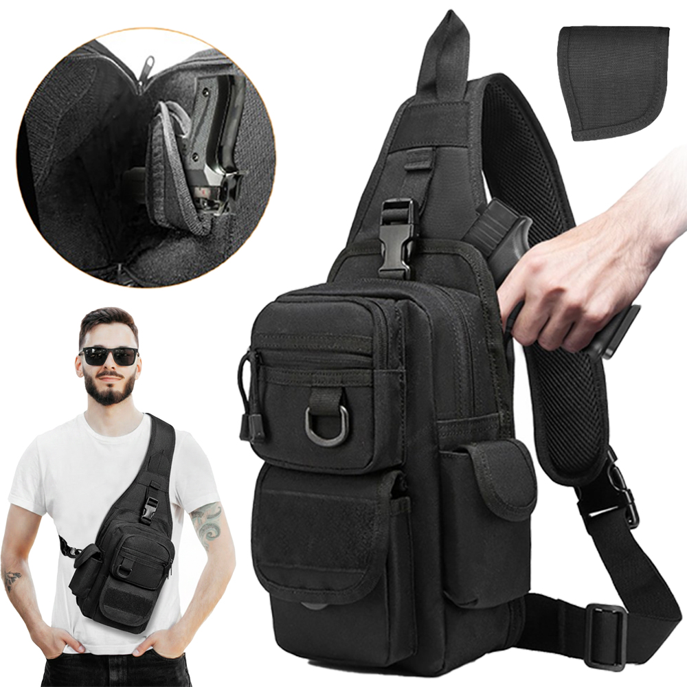 Edc Carry Backpack - Tactische pistooltas Verborgen draagtas voor wapens