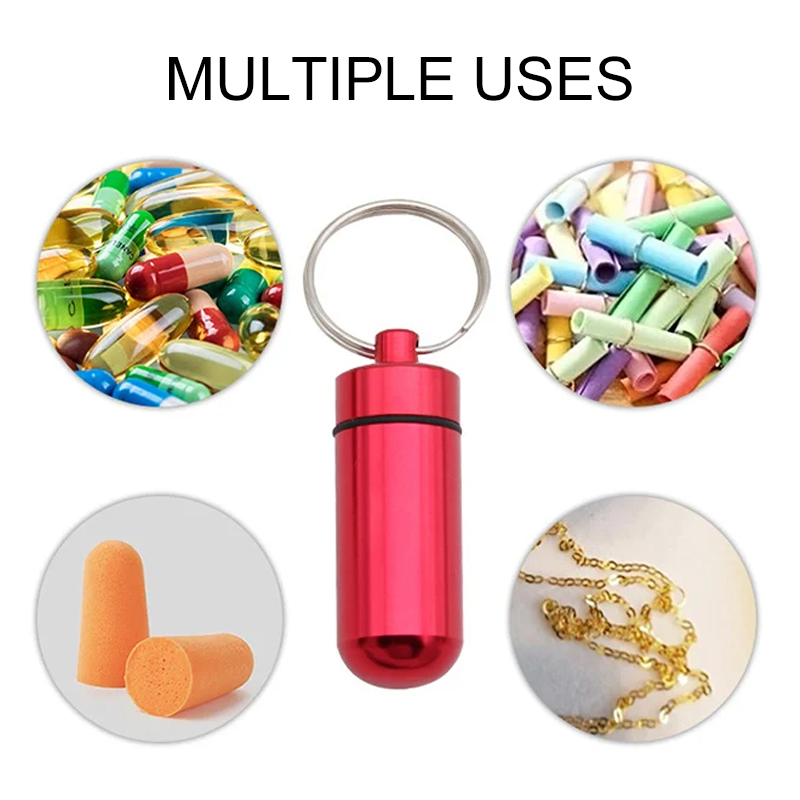 1/5 STUKS Aluminium Mini Pille - Edc Pill Carry recensie en prijs