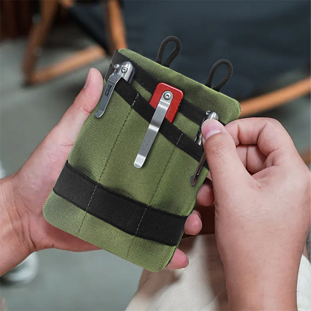 Multifunctionele EDC-opbergtas - Edc Carry Card recensie en prijs