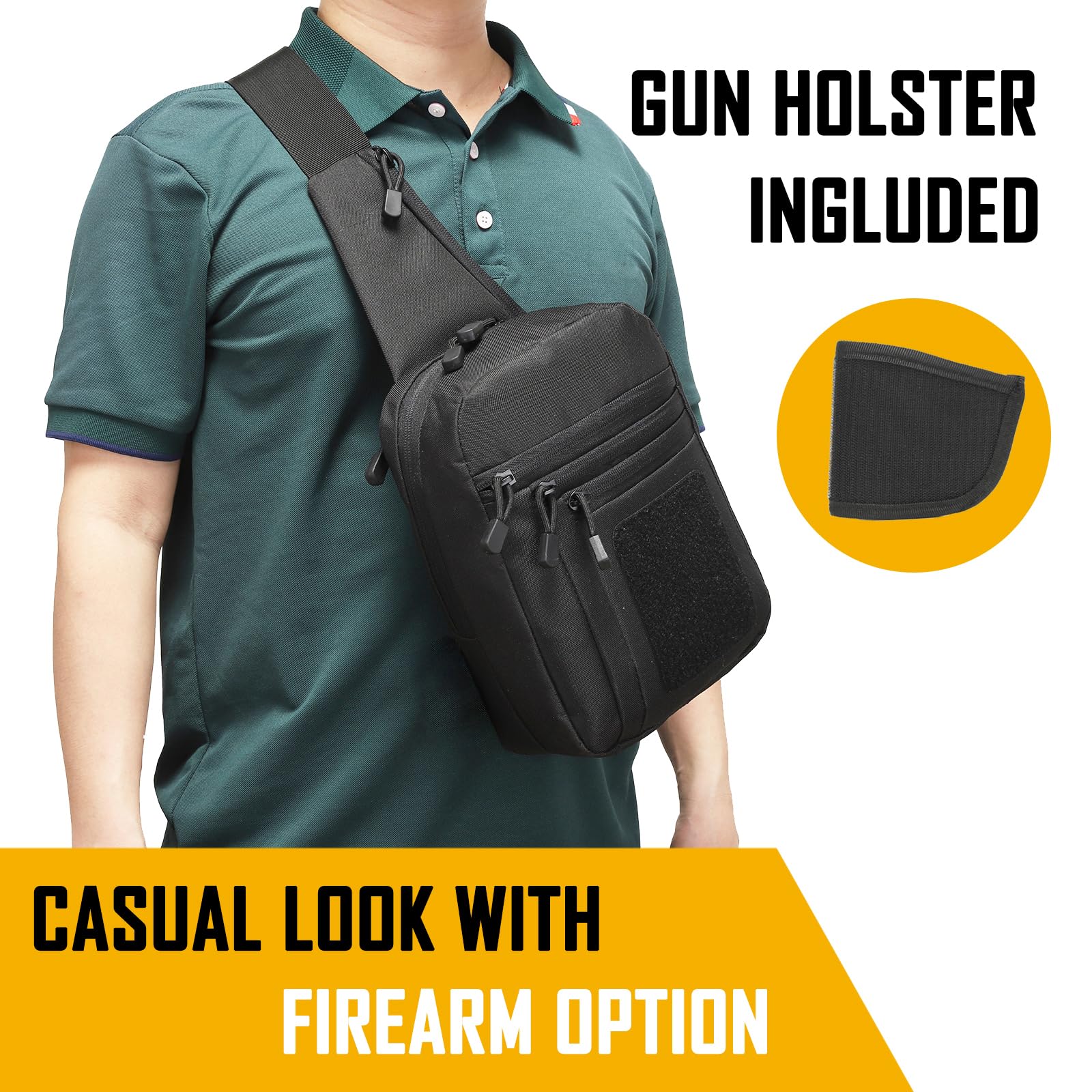 Verborgen draagtas Crossbodyta - Edc Carry Gun recensie en prijs