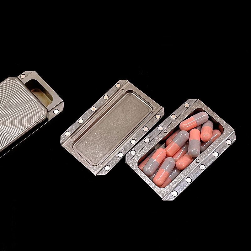 Nieuwe TC4 Titanium Geneeskund - Edc Pill Carry recensie en prijs