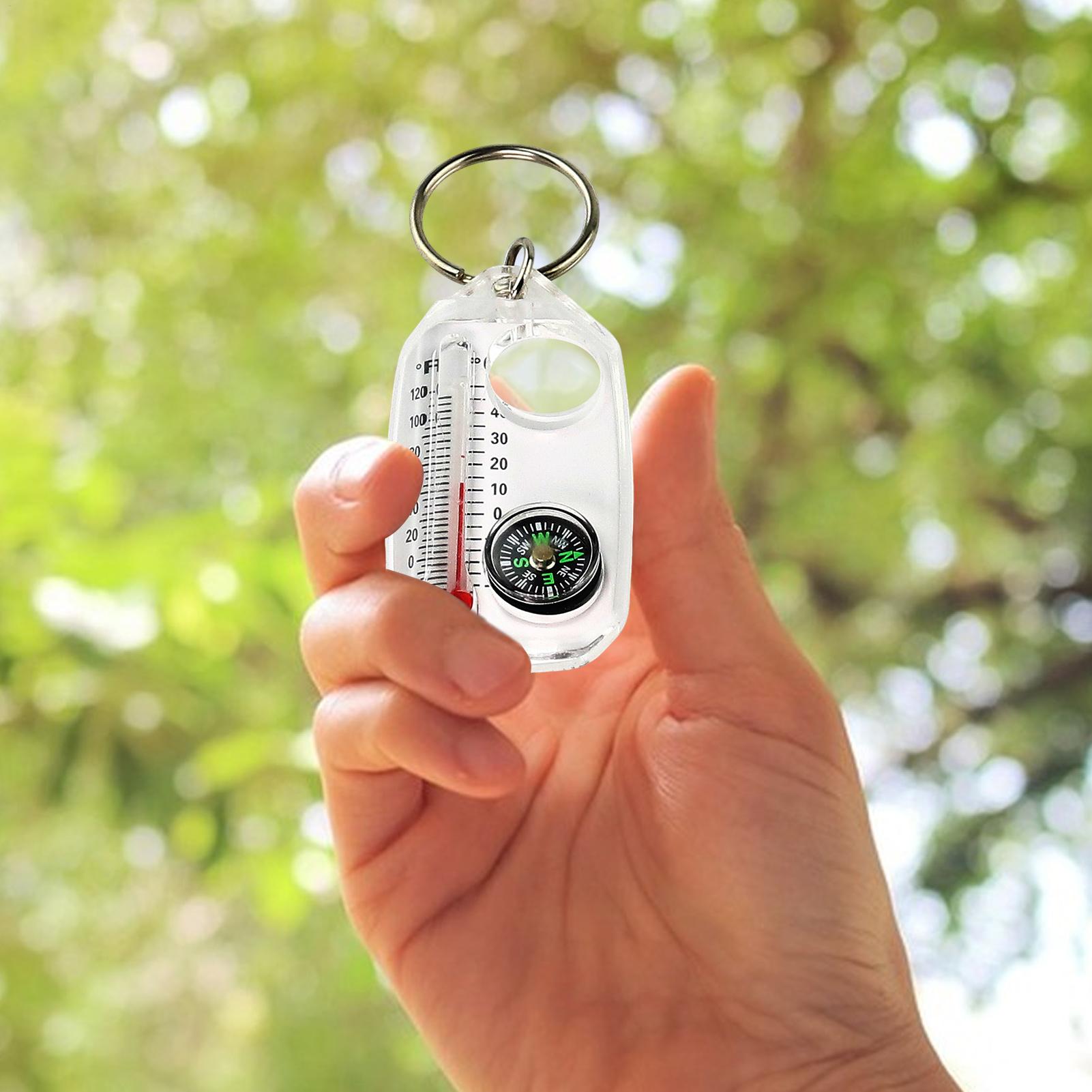 Klein sleutelhangerkompas, dra - Compass Keychain Mini recensie en prijs