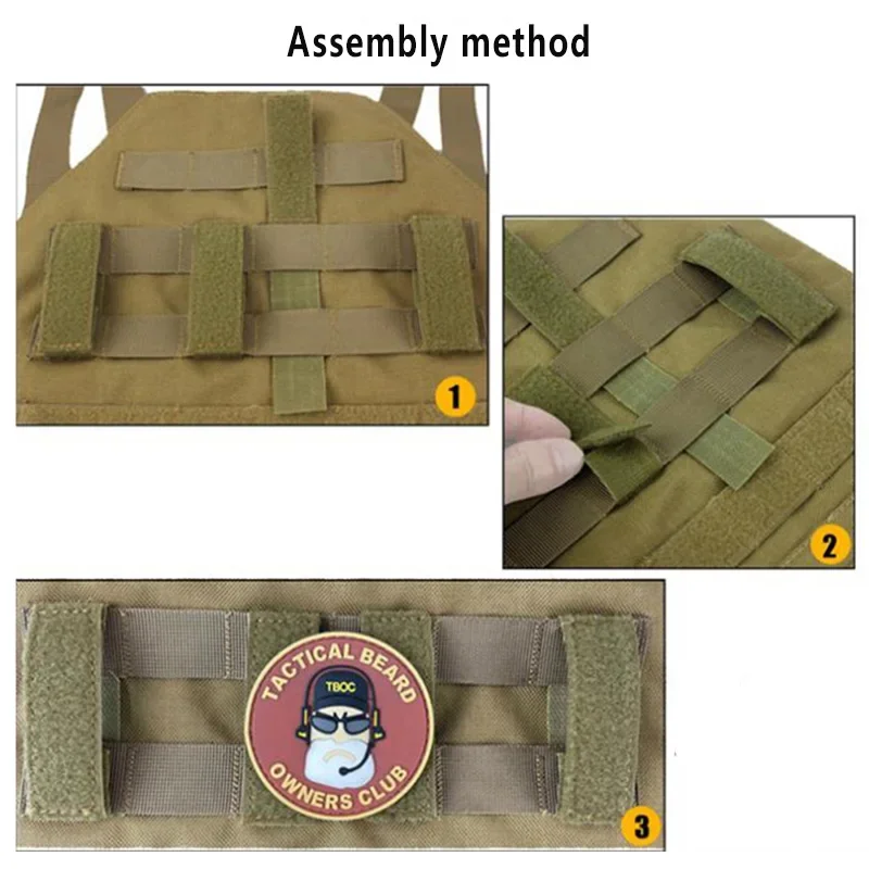 4 STKS Molle Strip Adapter Ves - Edc Carry Card recensie en prijs