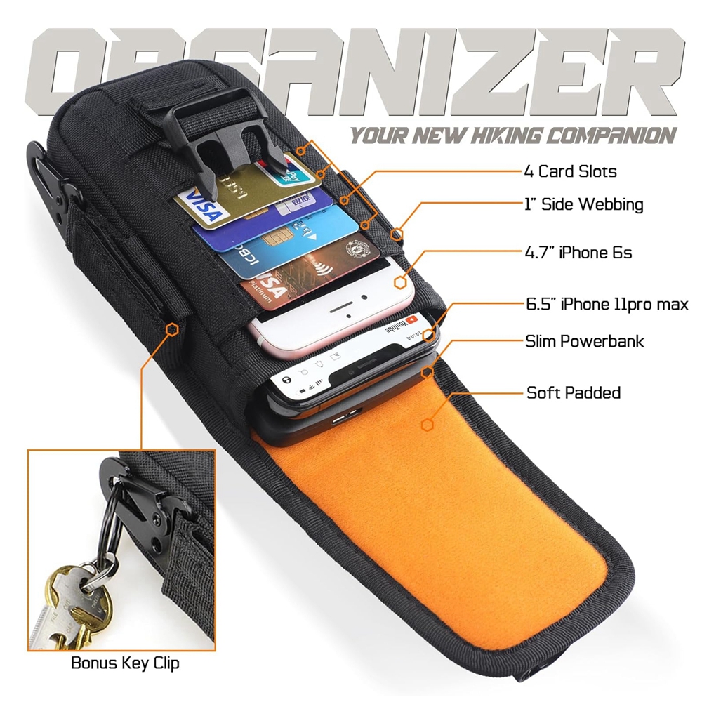 Tactische Telefoonhoes Molle,  - Edc Carry Card recensie en prijs