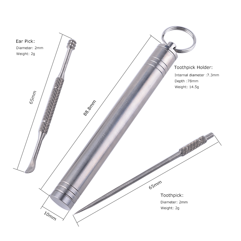 Titanium pilcapsule fob-match  - Pill Fob Capsule recensie en prijs