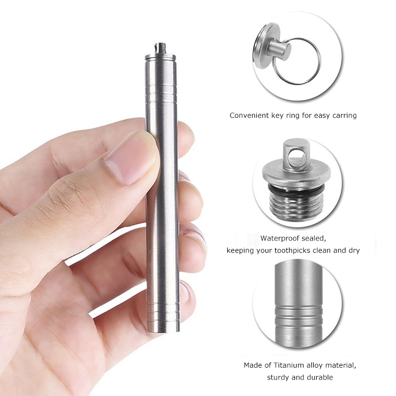 Titanium pilcapsule fob-match  - Pill Fob Capsule recensie en prijs