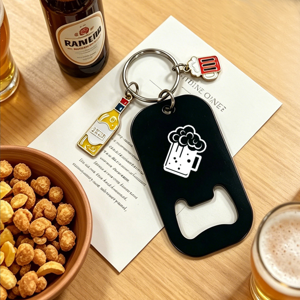 Gepersonaliseerde roestvrijsta - Bottle Opener Keyring recensie en prijs