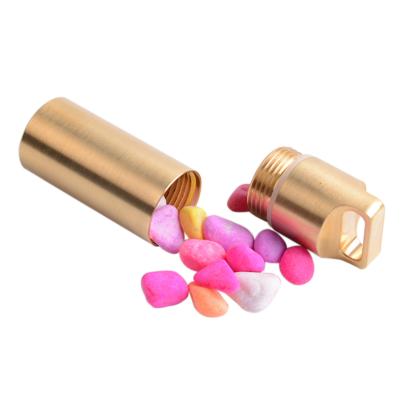 Messing Luchtdicht Waterdichte - Pill Fob Capsule recensie en prijs