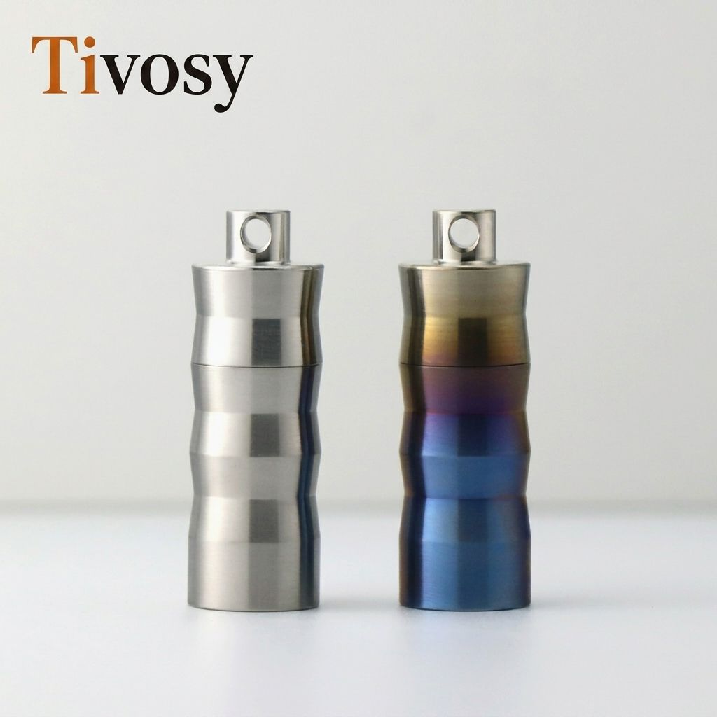 Tivosy Pure Titanium Pillendoo - Pill Fob Capsule recensie en prijs