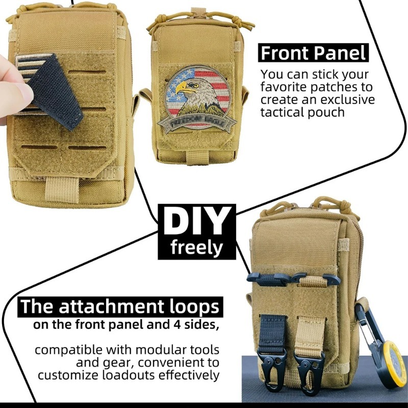 Tactische MOLLE EDC Utility he - Edc Carry Box recensie en prijs