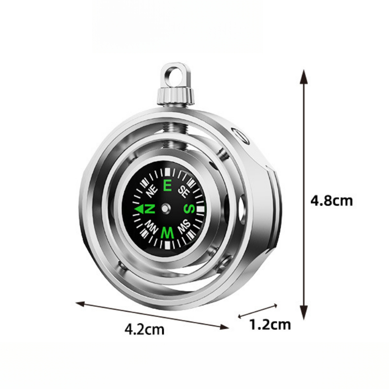 MINI Kompas Vingertop Fidget R - Compass Keychain Mini recensie en prijs