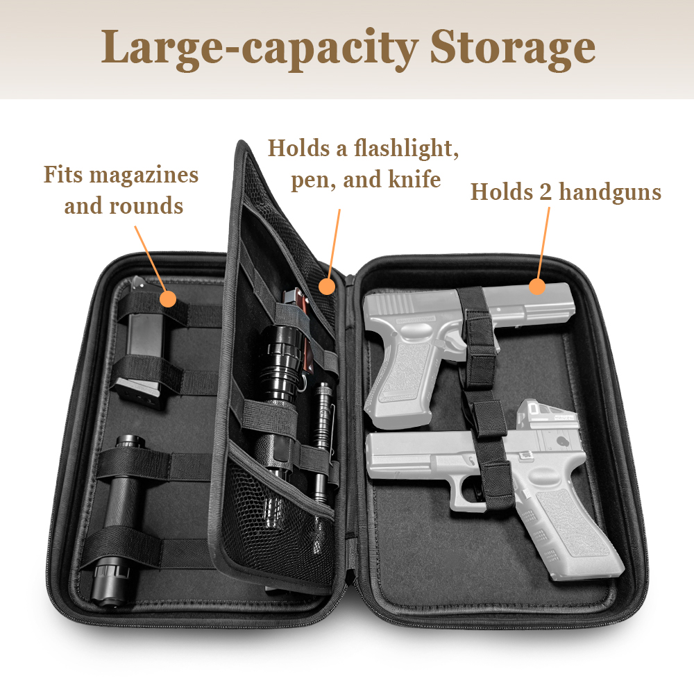 Tactische pistooltas Dubbele p - Edc Carry Gun recensie en prijs