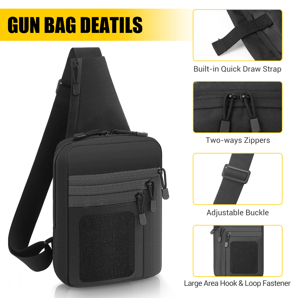Tactische pistooltas Verborgen - Edc Carry Handgun recensie en prijs